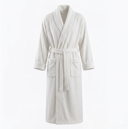 CLASSIC WHITE BATHROBE (60 PCS/CARTON)