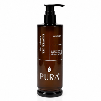 SHOWER GEL PURA BROWN 400 ML