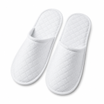 WHITE HOTEL SLIPPERS 28×11 CM / 4 MM (600 PCS/CARTON)