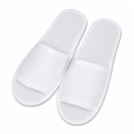 WHITE HOTEL SLIPPERS 28×11 CM / 4 MM (700 PCS/CARTON)