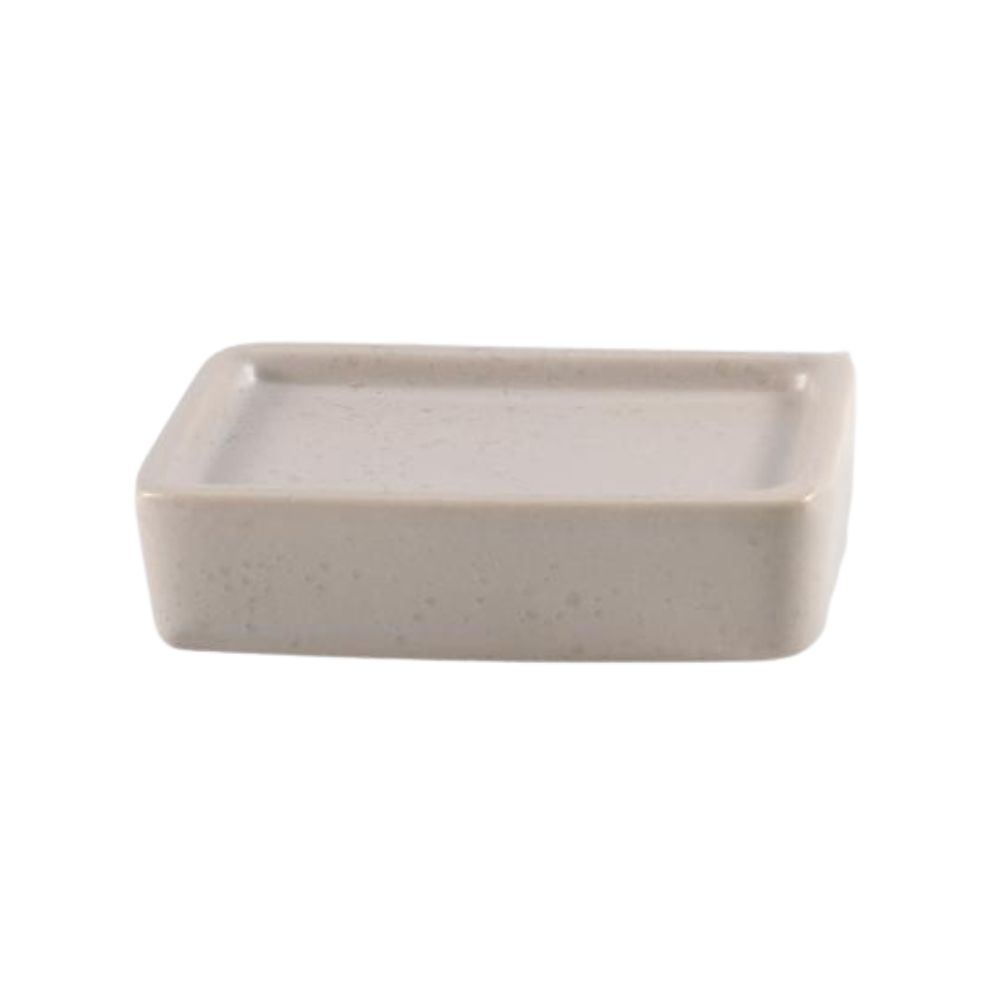 A0077 (MBAJTES SAPUNI SHESHTE BEZHE(36COPK) B35-19) (2) BEIGE SOAP DISH (36 PCS/CARTON) B35-19 - Image 1