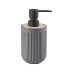 GREY PLASTIC LIQUID SOAP DISPENSER (48 PCS/CARTON) B35-43