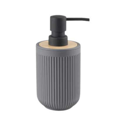 GREY PLASTIC LIQUID SOAP DISPENSER (48 PCS/CARTON) B35-43