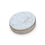 ROUND CERAMIC SOAP DISH (100 PCS/CARTON) - Image 2