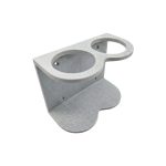 2-PIECE GREY CERAMIC SOAP DISPENSER SET(50 PCS/CARTON)