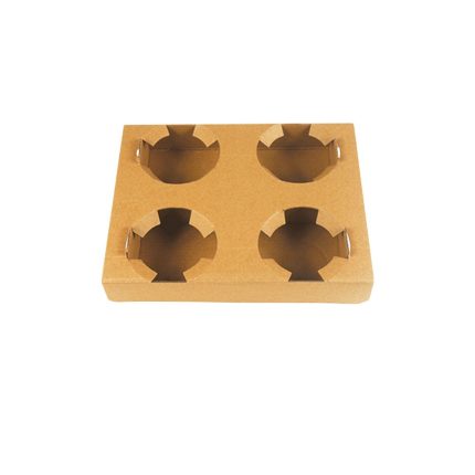 4-CUP CARDBOARD CUP HOLDER