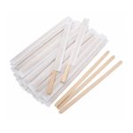 INDIVIDUALLY WRAPPED COFFEE STIRRERS – 500 PCS (40 PACKS/CARTON)