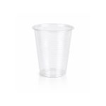 CLEAR PLASTIC CUPS 180 CC – 100 PCS/PACK (30 PACKS/CARTON)