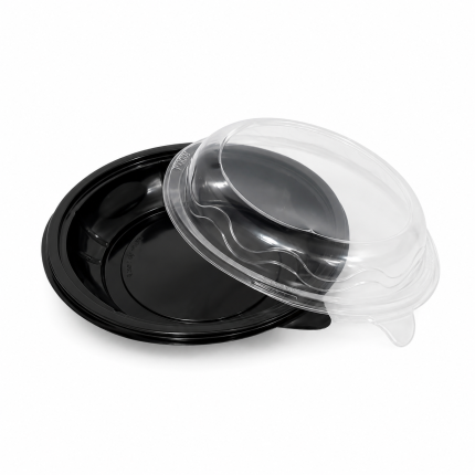 BLACK PP 1250CC/ SALAD SET 15GR 100×2