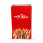 INDIVIDUALLY WRAPPED TOOTHPICKS – 1000 PCS (50 PACKS/CARTON)