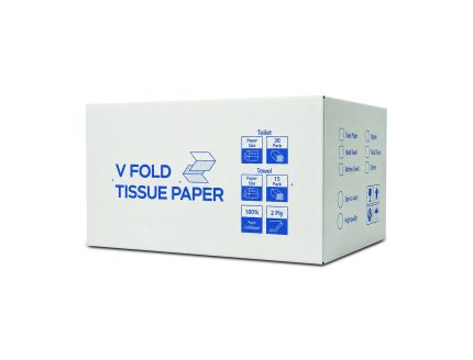 V-FOLD TOILET PAPER 210 SHEETS (30 PCS)